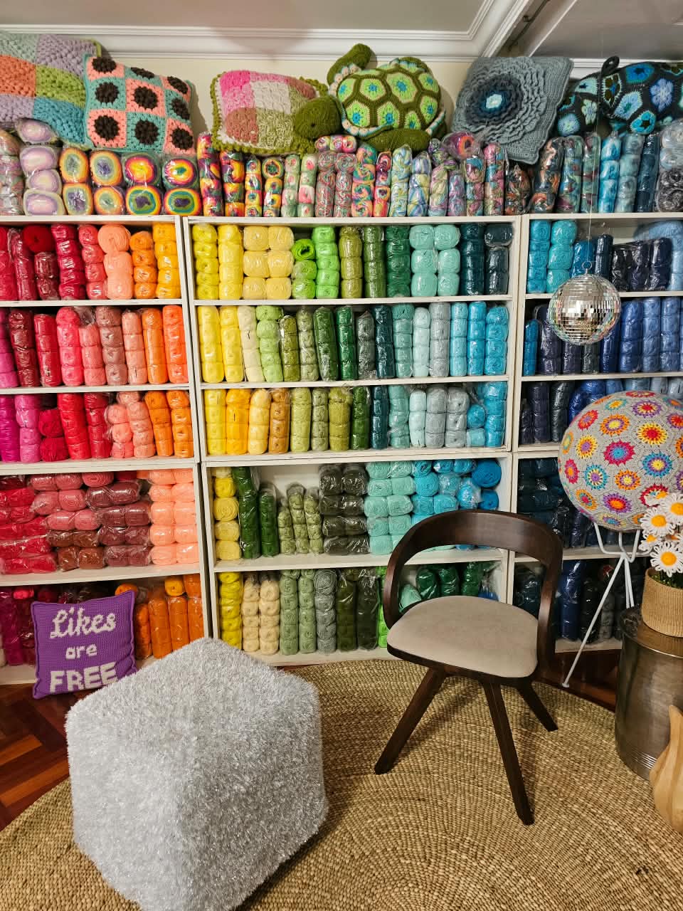 Crochet work